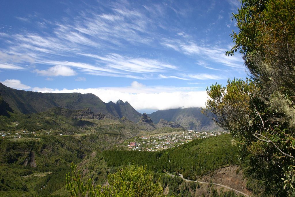Cilaos, dans son cirque