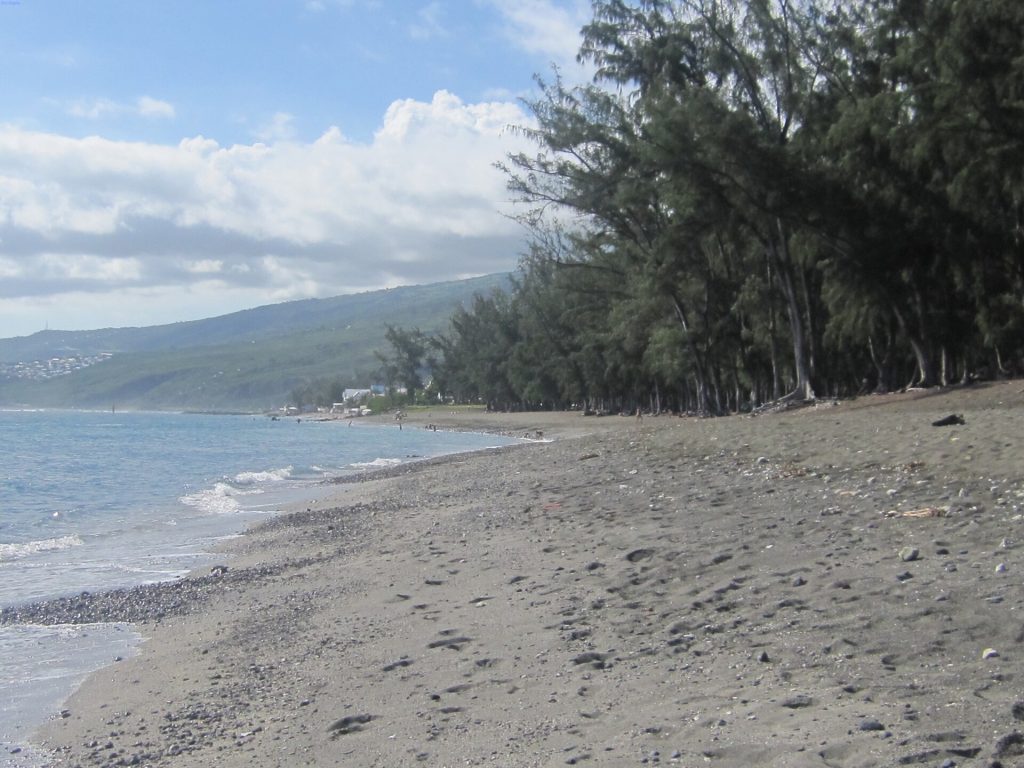 La plage de Saint-Leu
