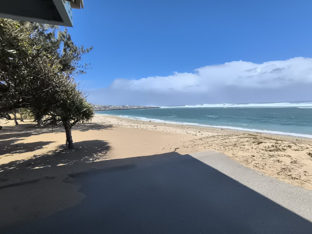 La plage de Saint-Pierre, en ville